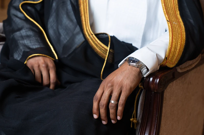 تصوير تفاصيل الزواج — الخاتم والساعة